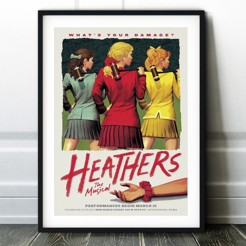 Stampa poster heathers - poster, the
