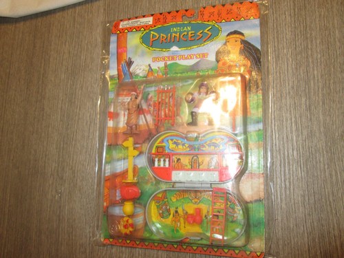 Giocattoli vintage indians set - vintage,